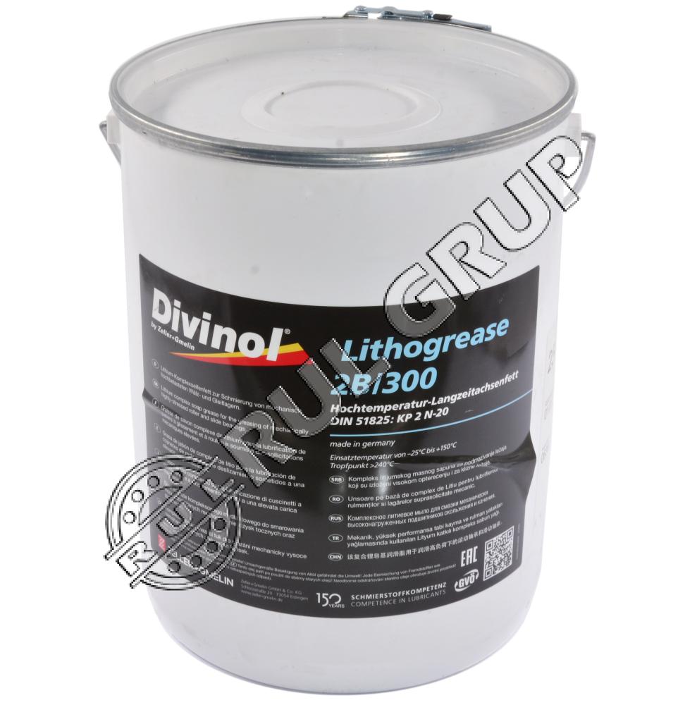 VASELINA LITHOGREASE 2 B/300 ALBASTRA 5KG DIVINOL 